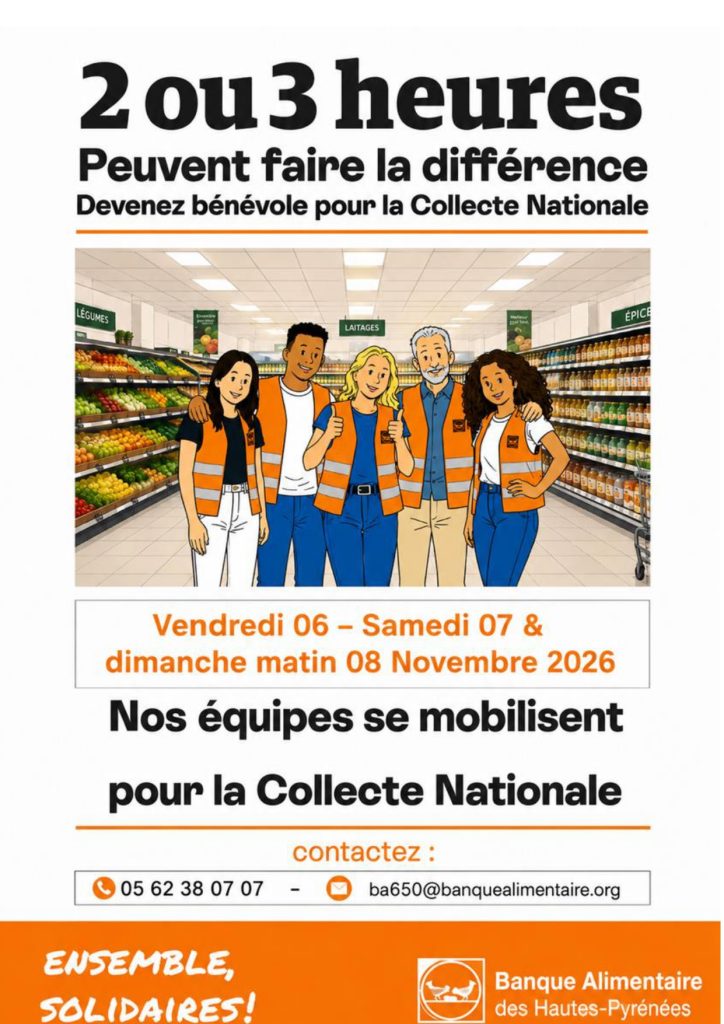 banque alimentaire 65 collecte nationale 26